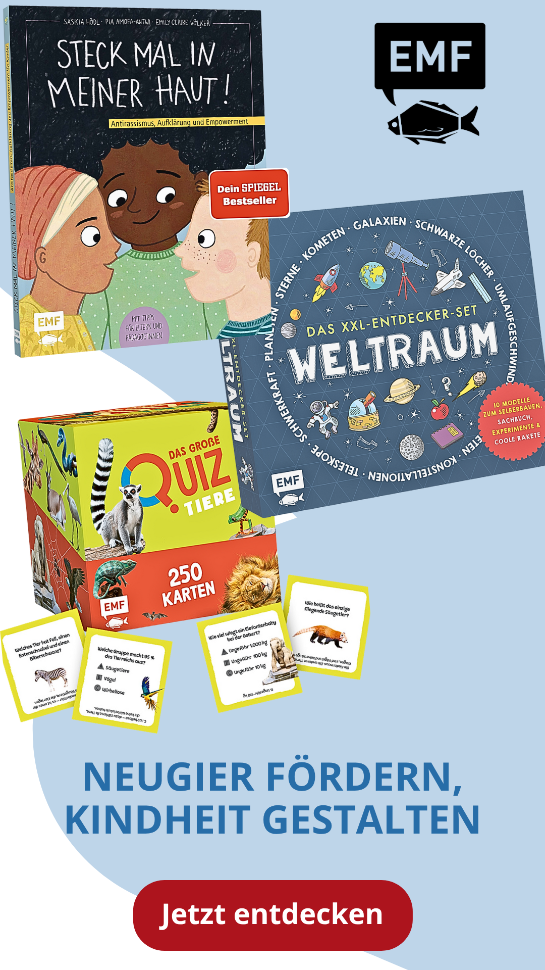 Abbildung verschiedener Produkte von EMF