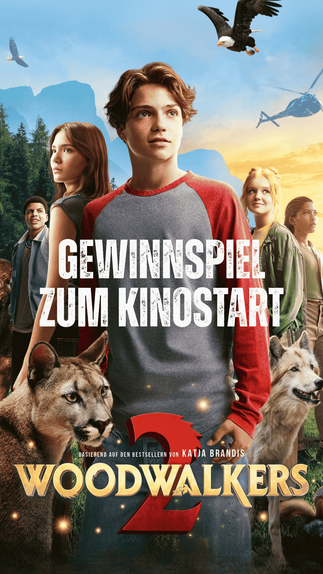 Gewinnspiel zum Kinostart von WOODWALKERS 2 - klicken und teilnehmen