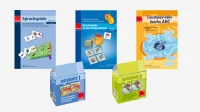 Abbildung verschiedener Produkte für Deutsch als Zweitsprache