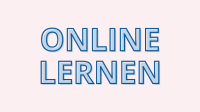 Illustration der Worte online lernen
