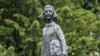 Fotografie von Anne Frank Denkmal