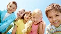 Nahaufnahme einer gruppe Kinder