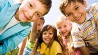 Foto einer Kindergruppe