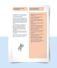 Checkliste Arbeitsverhalten