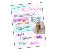 Vorschau Handlettering Innenseite von Mavie
