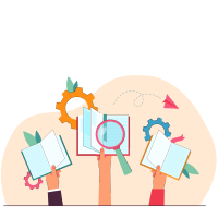 Illustration zu Wissen und Bildung Elternmagazin