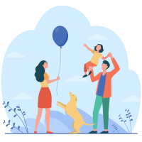 Illustration Freizeit