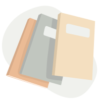 Illustration Bücherstapel