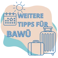 Illustration mit dem Text Weitere Tipps für Baden-Württemberg