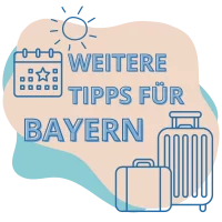 Illustration mit dem Text Weitere Tipps für Bayern