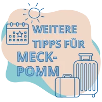 Illustration mit dem Text Weitere Tipps für Mecklenburg-Vorpommern