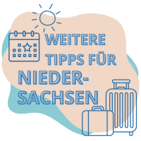 Illustration mit dem Text Weitere Tipps für Niedersachsen