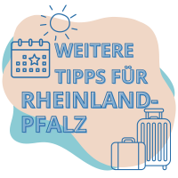 Illustration mit dem Text Weitere Tipps für Rheinland-Pfalz