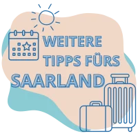 Illustration mit dem Text Weitere Tipps fürs Saarland