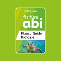 KlausurGuide-Logo auf grünem Hintergrund