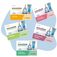 Bildercollage Heften der Reihe Schulwissen Griffbereit.
