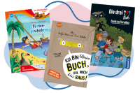 Abbildung verschiedener Erstlese- und Kinderbücher