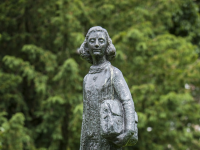 Fotografie von Anne Frank Denkmal
