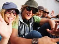 Gruppe junger Menschen